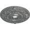 Ekena Millwork Rose Ceiling Medallion (Fits Canopies up to 7 1/4"), 18"OD x 3 1/2"ID x 1 1/2"P, Platinum CM18ROPLS - alternate 4